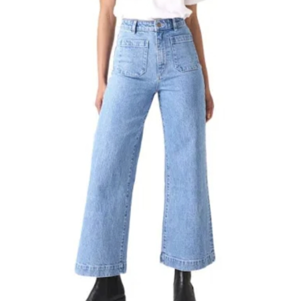 Rolla's Sailor Jeans in Lily Blue